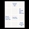 Flipside White Dry Erase Stickables With Dry Erase Marker, 4in X 4in, 12PK 91144 - alternate 4